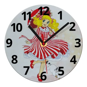 Candy, Ρολόι τοίχου γυάλινο (20cm)