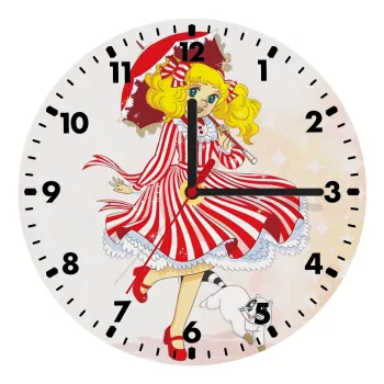 Candy, Ρολόι τοίχου ξύλινο (20cm)