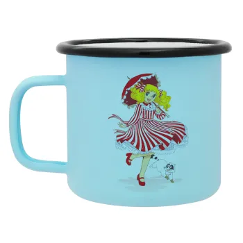 Candy, Κούπα Μεταλλική εμαγιέ ΜΑΤ σιέλ 360ml