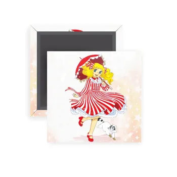 Candy, Μαγνητάκι ψυγείου τετράγωνο διάστασης 5x5cm