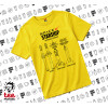 yellow childrens T-Shirt made of 100% cotton, for every day. Vegan & OEKO-TEX certified.