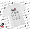 Άνετο παιδικό T-Shirt ΛΕΥΚΟ από 100% βαμβάκι, για κάθε μέρα. Vegan & OEKO-TEX πιστοποιημένο.
