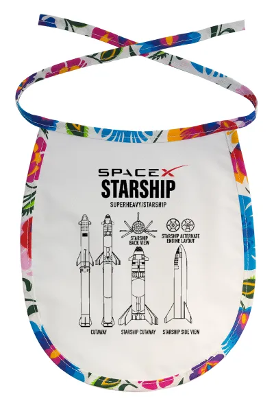 Space X — αλέκιαστη με κορδόνι Χρωματιστή