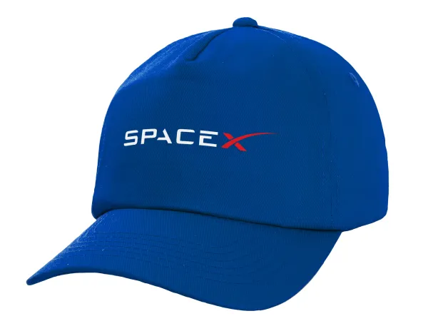 Space X — Twill Καπέλο παιδικό ΜΠΛΕ (100% ΒΑΜΒΑΚΕΡΟ, ΠΑΙΔΙΚΟ, UNISEX)