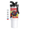 Mega Tumbler με καπάκι, διπλού τοιχώματος (θερμό) 1,2L