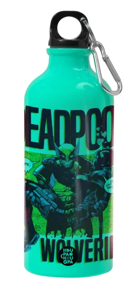 Superhero Deadpool Wolverine — Παγούρι νερού 600ml