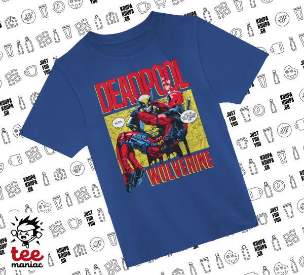 Superhero Deadpool Wolverine — 1