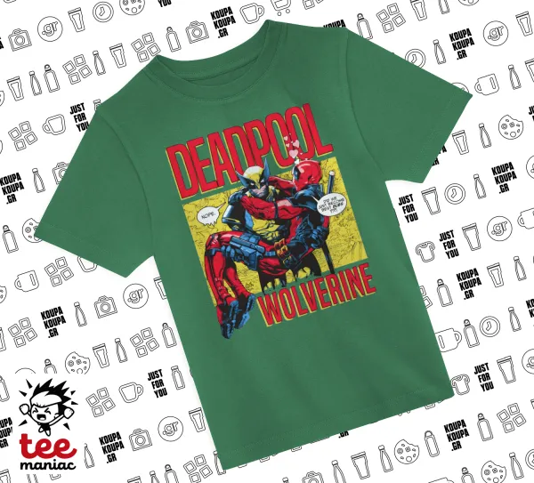 Superhero Deadpool Wolverine — 1