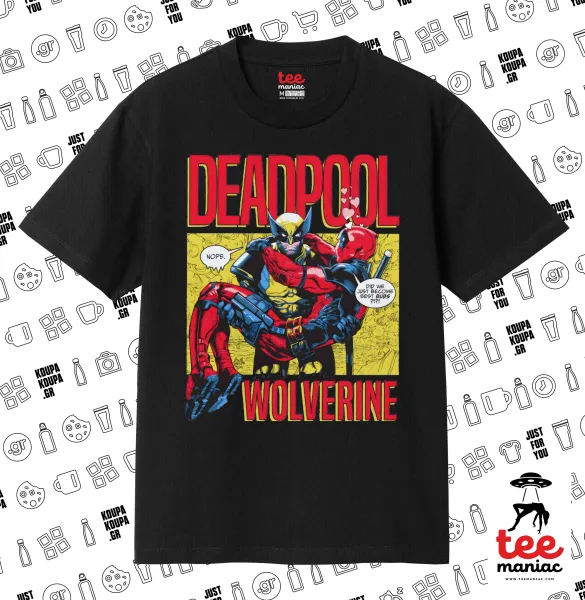 Superhero Deadpool Wolverine — 1