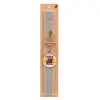 Easter Set, wooden keychain & scented Easter candle flat (30cm) (GRAY)