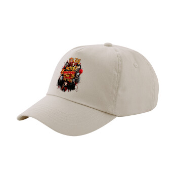 Halloween it's most wonderful time of the year, SAND Adult Cap Cotton (UNISEX, ONE SIZE)