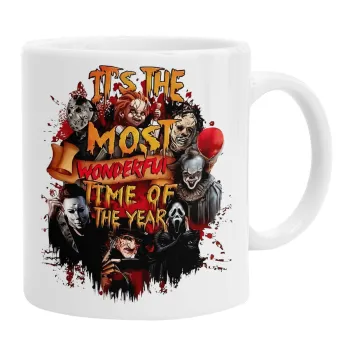 Halloween it's most wonderful time of the year, Ceramic coffee mug, 330ml