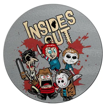 Halloween Inside out, Επιφάνεια κοπής γυάλινη στρογγυλή (30cm)