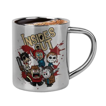Halloween Inside out, Κουπάκι μεταλλικό διπλού τοιχώματος για espresso (220ml)
