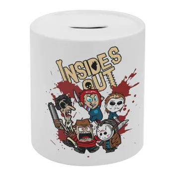 Halloween Inside out, Κουμπαράς πορσελάνης με τάπα