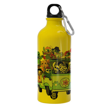 Stitch Halloween scooby car, Water bottle 600ml