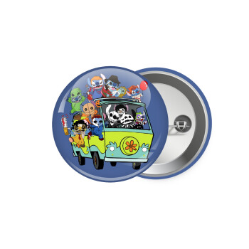 Stitch Halloween scooby car, Κονκάρδα παραμάνα 5.9cm