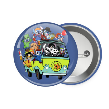 Stitch Halloween scooby car, Κονκάρδα παραμάνα 7.5cm