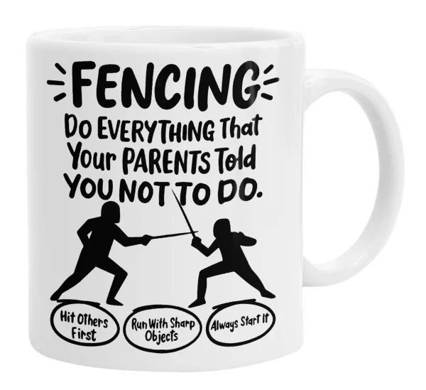 Fencing — Κούπα, κεραμική, 330ml