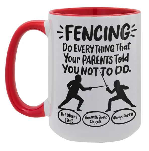 Fencing — Mega 15oz Κόκκινη