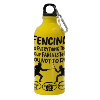 Fencing, do everything that your parents told you not to do., Παγούρι νερού 600ml