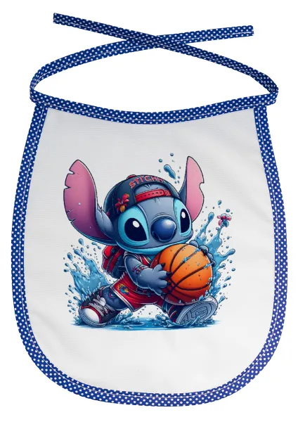 Stitch Basketball — αλέκιαστη με κορδόνι Μπλε