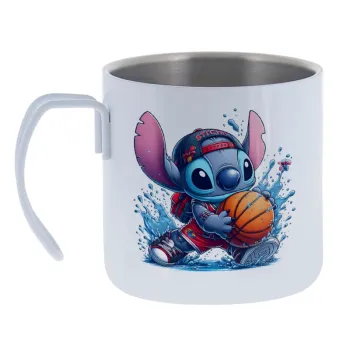 Stitch Basketball — Κούπα Ανοξείδωτη διπλού τοιχώματος 400ml