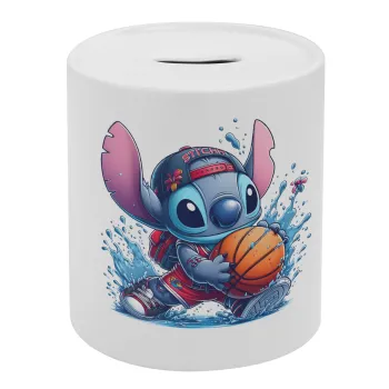 Stitch Basketball, Κουμπαράς πορσελάνης με τάπα