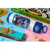 Easter candle, Childrens hot water bottle, stainless steel, with safety straw, BLUE (500ml)