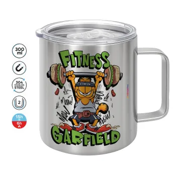 Garfield Fitness, Κούπα Ανοξείδωτη διπλού τοιχώματος 300ml