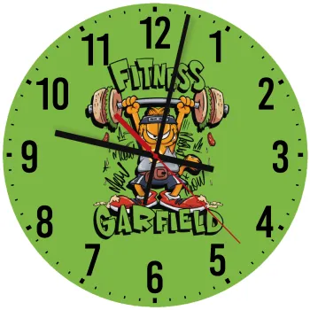Garfield Fitness, Ρολόι τοίχου ξύλινο (30cm)