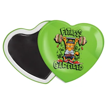Garfield Fitness, Μαγνητάκι καρδιά (57x52mm)