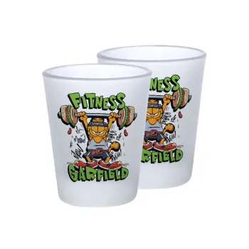 Garfield Fitness, Σφηνοπότηρα γυάλινα 45ml του πάγου (2 τεμάχια)