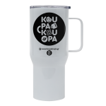 Tumbler με καπάκι ανοξείδωτη θερμό (750L)