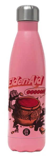Elden-Aid — Metal mug thermos Pink Mat (Stainless steel), double wall, 500ml