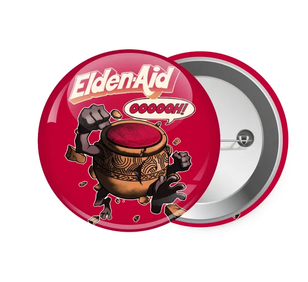 Elden-Aid — Pin badge, 7.5cm
