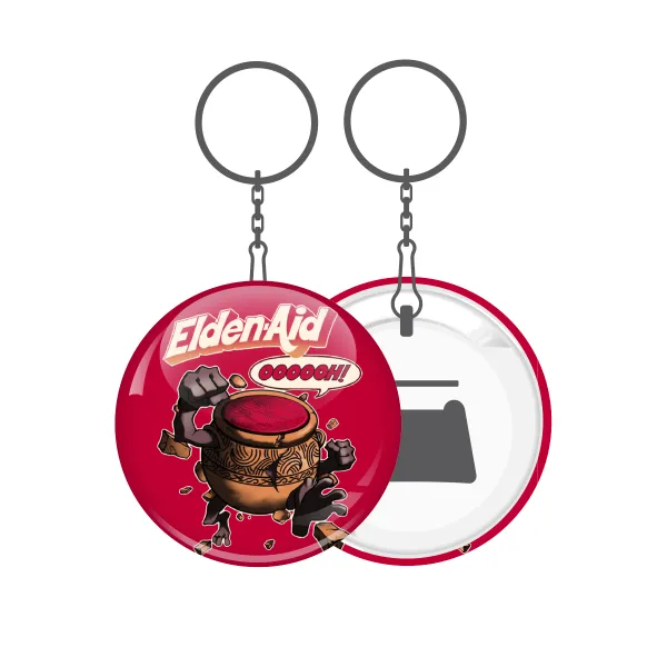 Elden-Aid — Metal keychain 5cm with bottle opener