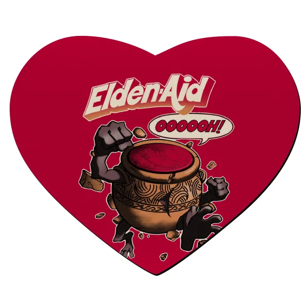 Elden-Aid — Mousepad καρδιά 23x20cm