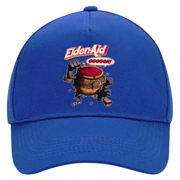 Elden-Aid, Elden Ring inspired , Καπέλο Ενηλίκων Ultimate ΜΠΛΕ, (100% ΒΑΜΒΑΚΕΡΟ DRILL, ΕΝΗΛΙΚΩΝ, UNISEX, ONE SIZE)