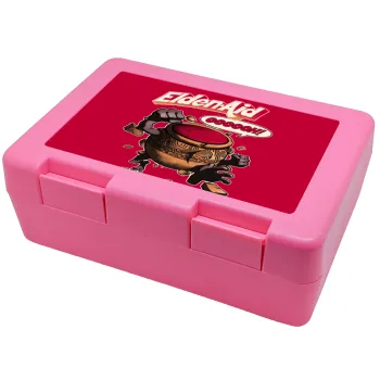 Elden-Aid, Elden Ring inspired , Παιδικό δοχείο κολατσιού ΡΟΖ 185x128x65mm (BPA free πλαστικό)