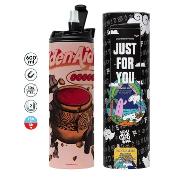 Elden-Aid, Elden Ring inspired , Tumbler stainless steel PINK 600ml