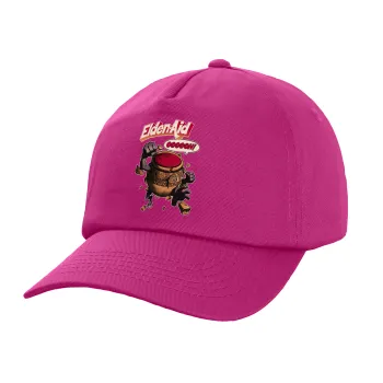 Elden-Aid, Elden Ring inspired , Καπέλο Ενηλίκων Baseball, 100% Βαμβακερό,  Φούξια,(purple) (ΒΑΜΒΑΚΕΡΟ, ΕΝΗΛΙΚΩΝ, UNISEX, ONE SIZE)
