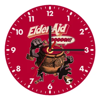 Elden-Aid, Elden Ring inspired , Ρολόι τοίχου ξύλινο (20cm)