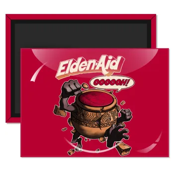 Elden-Aid, Elden Ring inspired , Ορθογώνιο μαγνητάκι ψυγείου διάστασης 9x6cm