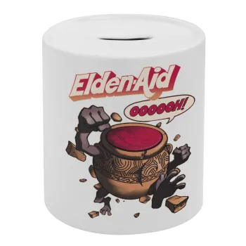 Elden-Aid, Elden Ring inspired , Κουμπαράς πορσελάνης με τάπα