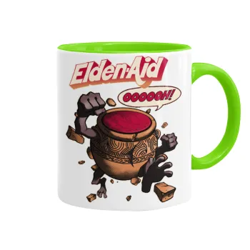 Elden-Aid, Elden Ring inspired , Κούπα χρωματιστή βεραμάν, κεραμική, 330ml