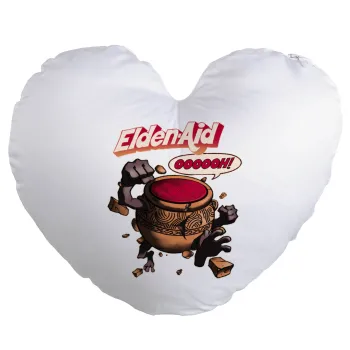 Elden-Aid, Elden Ring inspired , Μαξιλάρι καναπέ καρδιά 40x40cm περιέχεται το  γέμισμα