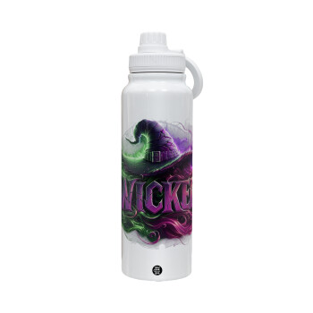 Wicked, Θερμός 1L Ανοξείδωτο με Βάση Κινητού & Διπλά Τοιχώματα