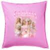 Sofa cushion Pink 50x50cm includes filling