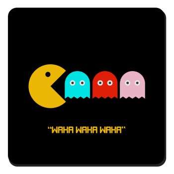 Pacman waka waka waka, Τετράγωνο μαγνητάκι ξύλινο 9x9cm